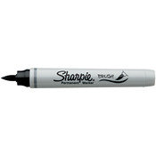 Black - Sharpie Brush Tip Permanent Marker Open Stock