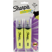 Yellow - Sharpie Clear View Highlighters 2/Pkg