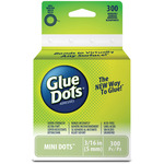 300 Clear Dots - Glue Dots .1875 Mini Dot Roll