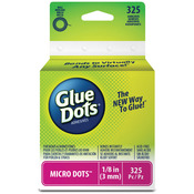 325 Clear Dots - Glue Dots .125" Micro Dot Roll