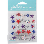 Patriotic Stars - Jolee's Boutique Dimensional Stickers