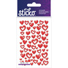Red Hearts - Sticko Valentine's Day Stickers