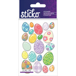 Easter Eggs Epoxy Stickers - Sticko  Stickers