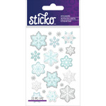 Snowflakes - Sticko Stickers
