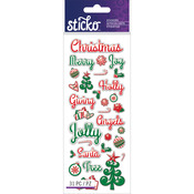 Christmas Words - Sticko Stickers