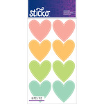 Color Hearts - Sticko Label Stickers