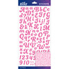 Bright Pink Funkydori Small - Sticko Alphabet Stickers