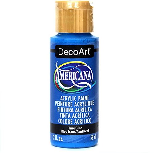 Deco Art > True Blue - Opaque - Americana Acrylic Paint 2oz: A