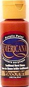Traditional Burnt Sienna - Opaque - Americana Acrylic Paint 2oz