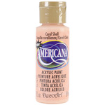 Coral Shell - Opaque - Americana Acrylic Paint 2oz