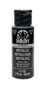 Sequin Black - FolkArt Metallic Acrylic Paint 2oz