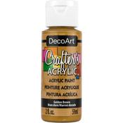 Golden Brown - Crafter's Acrylic All-Purpose Paint 2oz