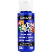 Peacock Blue - Crafter's Acrylic All-Purpose Paint 2oz