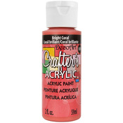 Bright Coral - Crafter's Acrylic All-Purpose Paint 2oz