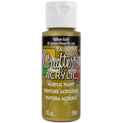 Yellow Gold - Crafter's Acrylic All-Purpose Paint 2oz