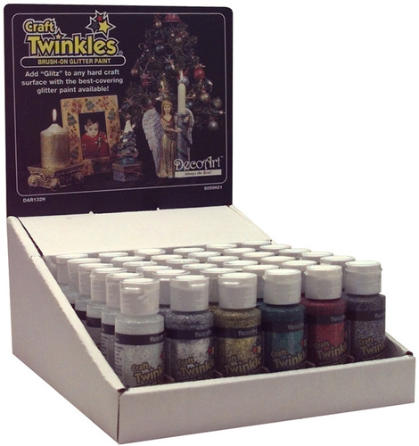 Deco Art > Crystal - Craft Twinkles Glitter Paint 2oz: A Cherry On Top