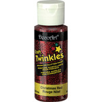 Christmas Red - Craft Twinkles Glitter Paint 2oz