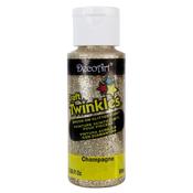 Champagne - Craft Twinkles Glitter Paint 2oz