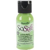 Avocado Green - SoSoft Fabric Acrylic Paint 1oz