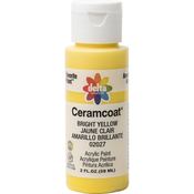 Bright Yellow - Transparent - Ceramcoat Acrylic Paint 2oz