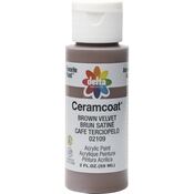 Brown Velvet - Opaque - Ceramcoat Acrylic Paint 2oz