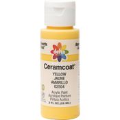 Yellow - Transparent - Ceramcoat Acrylic Paint 2oz