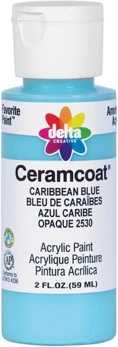Delta Ocean Reef Blue Opaque Ceramcoat Acrylic Paint - 8 oz.
