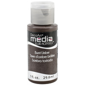 Burnt Umber (Series 1) - Media Fluid Acrylic Paint 1oz