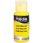 Hansa Yellow Light (Series 2) - Media Fluid Acrylic Paint 1oz
