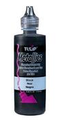 Metallics - Black - Tulip Dimensional Fabric Paint 4oz