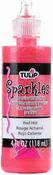 Sparkles - Red Hot - Tulip Dimensional Fabric Paint 4oz