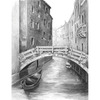 Venice Bridge - Sketching Made Easy Kit 9"X12"