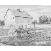 Country Wagon - Sketching Made Easy Kit 9"X12"