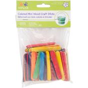 Colored Mini Craft Sticks