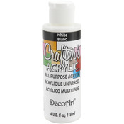 White - Crafter's Acrylic All Purpose Paint 4oz