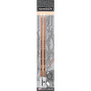 2B - Charcoal White Pencils 2/Pkg
