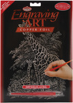 Giraffe & Baby - Copper Foil Engraving Art Kit 8"X10"