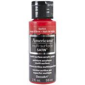 Lipstick - Americana Multi-Surface Satin Acrylic Paint 2oz