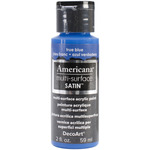 True Blue - Americana Multi-Surface Satin Acrylic Paint 2oz