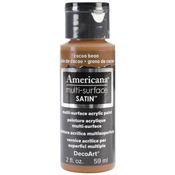 Cocoa Bean - Americana Multi-Surface Satin Acrylic Paint 2oz