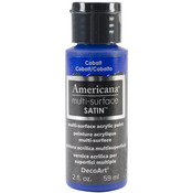 Cobalt - Americana Multi-Surface Satin Acrylic Paint 2oz