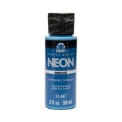 Blue - FolkArt Neon Acrylic Paint 2oz