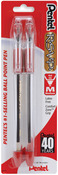 Red - Pentel R.S.V.P. Ball Point Pens Medium 2/Pkg