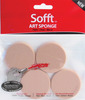 Round - PanPastel Sofft Art Sponges 4/Pkg
