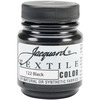 Black - Jacquard Textile Color Fabric Paint 2.25oz