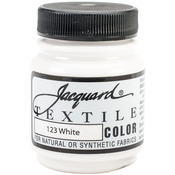 White - Jacquard Textile Color Fabric Paint 2.25oz