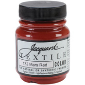 Mars Red - Jacquard Textile Color Fabric Paint 2.25oz