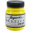 Fluorescent Yellow - Jacquard Textile Color Fabric Paint 2.25oz