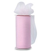 Baby Pink - Shiny Tulle 6"X25yd Spool