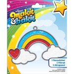 Makit & Bakit Suncatcher Kit - Rainbow With Clouds